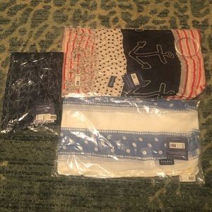 Sperry Scarf Bundle NWT